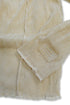 PLEATED MESH EXPOSED SEAMS TOPS -BEIGE- *Last1